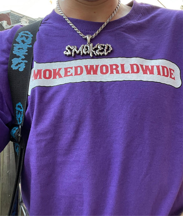 Smokedworldwide Purple Tee